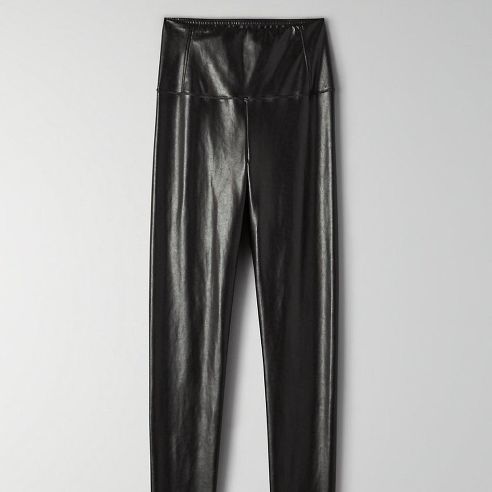 Aritzia leather Daria Pant.